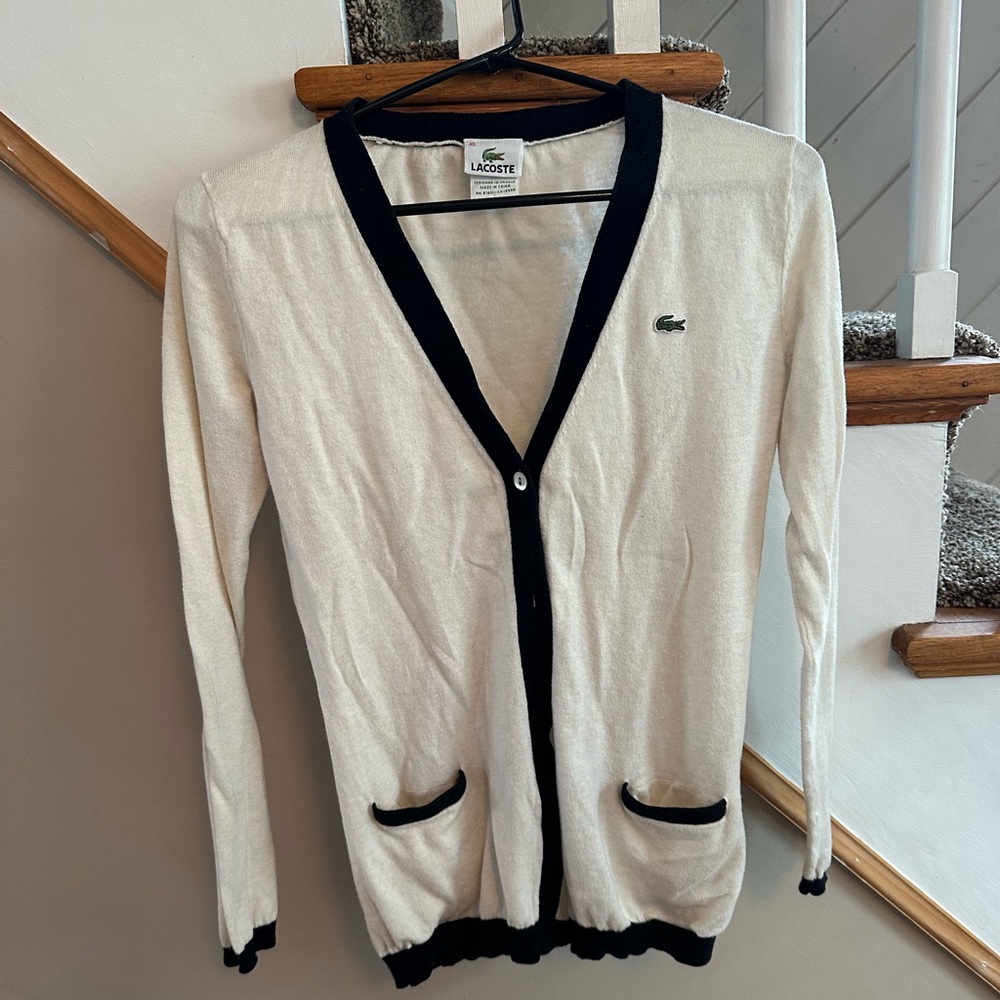 Lacoste women’s cardigan